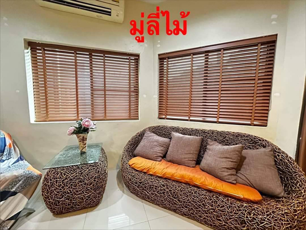 ผลงานติดตั้งมู่ลี่ผ้าโรงงาน ลด UV