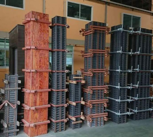 เช่าอุปกรณ์ก่อสร้าง งานเทคาน แบบเหล็ก ตัวอย่างผลงาน