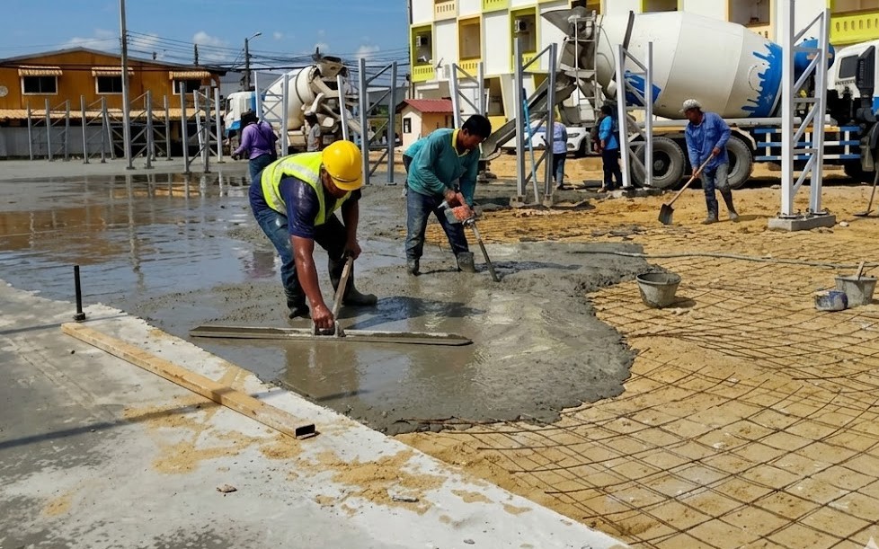 พื้นหินล้าง ตัวอย่างผลงาน ช่างทำพื้น