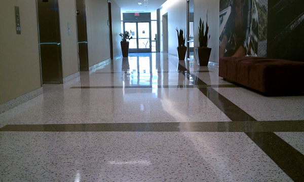 บันไดหินขัด ตัวอย่างผลงาน ช่างทำพื้น