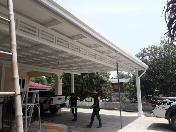 ผลงานลูกหมุนระบายอากาศโกดัง