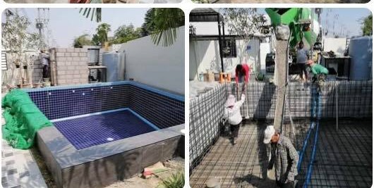 ซ่อมสระว่ายน้ำ น้ำรั่ว ระบบกรองน้ำ ภาพที่ 10