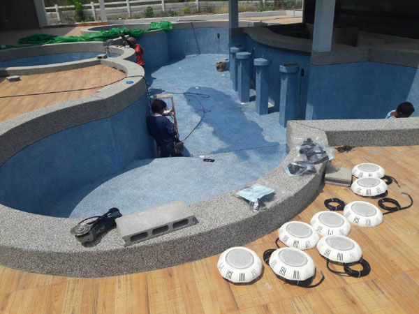 ซ่อมสระว่ายน้ำ น้ำรั่ว ระบบกรองน้ำ ภาพที่ 6