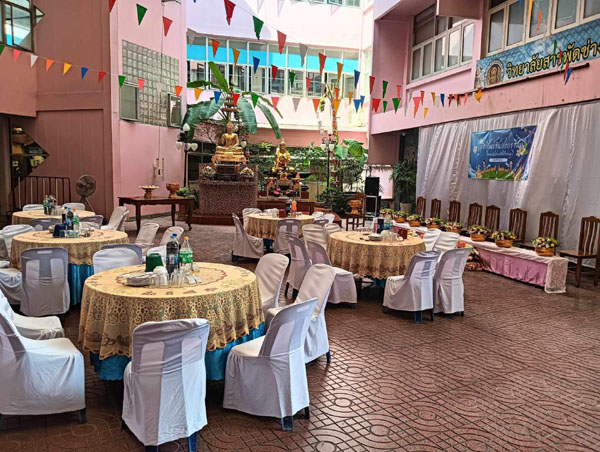 ผลงานทำบุญอาคารสำนักงานใหม่