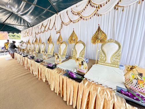 ผลงานทำบุญบ้านหมู่บ้านใหม่