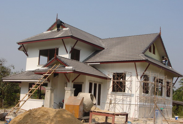 งานตกแต่งครบชุด บัว เสา คิ้ว ลูกกรง