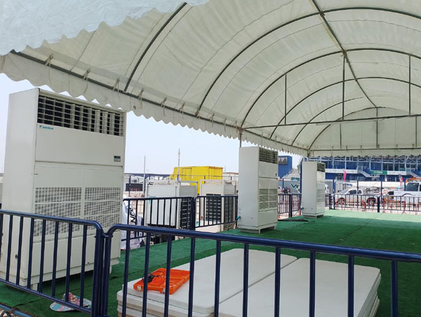 งานสัมมนาในเต็นท์ ตัวอย่าง