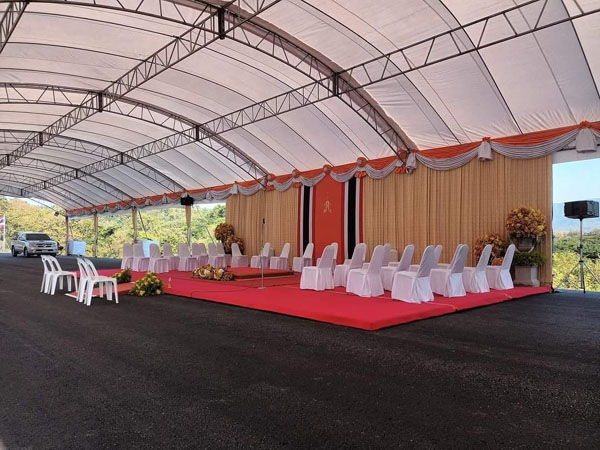 เต็นท์ติดแอร์งาน VIP