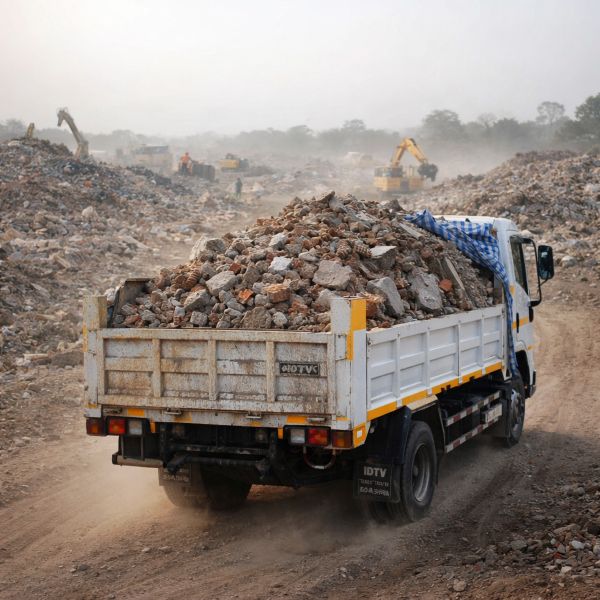 รับขนขยะก่อสร้าง ตัวอย่างผลงาน 11