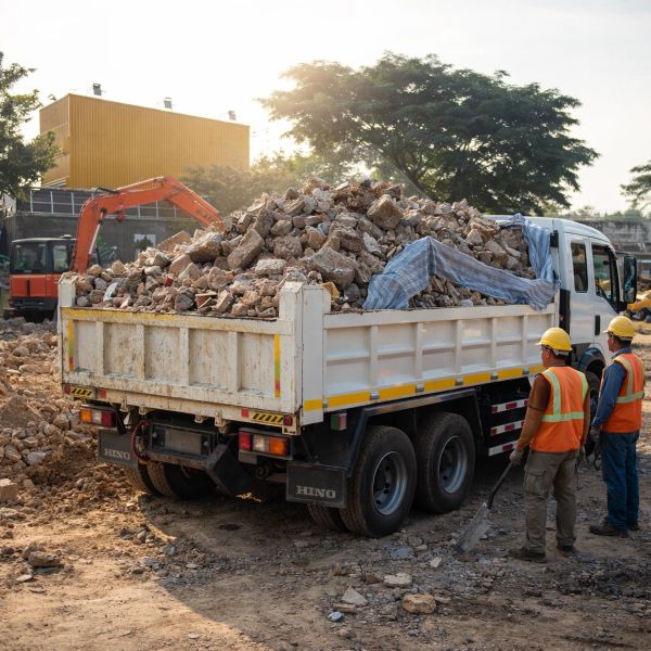 รับขนขยะก่อสร้าง ตัวอย่างผลงาน 14