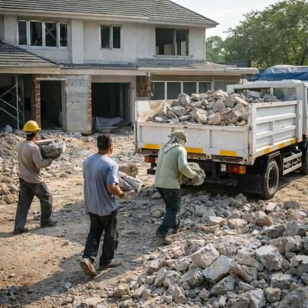 รับขนขยะก่อสร้าง ตัวอย่างผลงาน 15