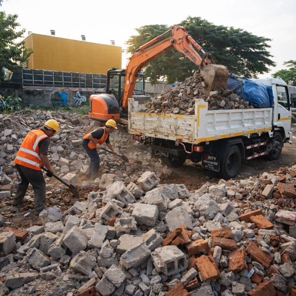 รับขนขยะก่อสร้าง ตัวอย่างผลงาน 16