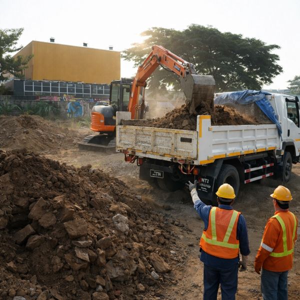 รับขนขยะก่อสร้าง ตัวอย่างผลงาน 17